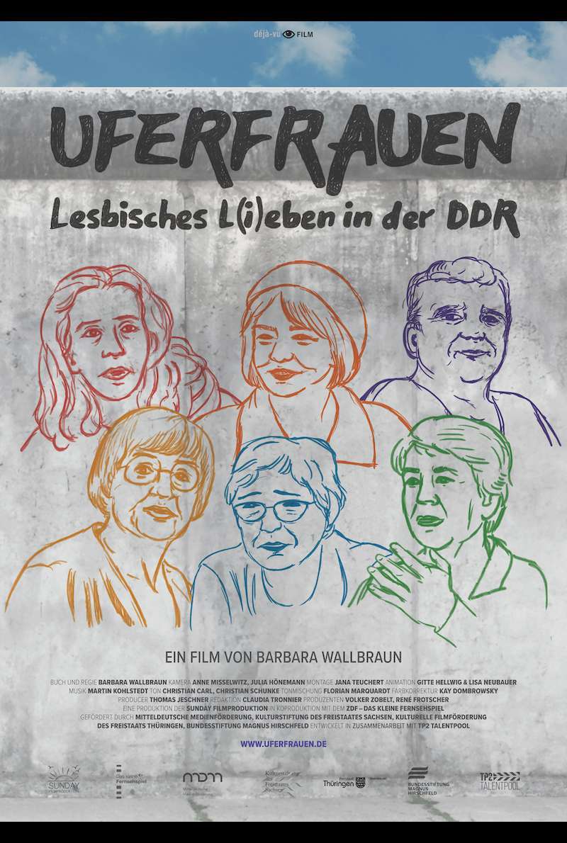 Filmplakat zu Uferfrauen - Lesbisches L(i)eben in der DDR  (2019)