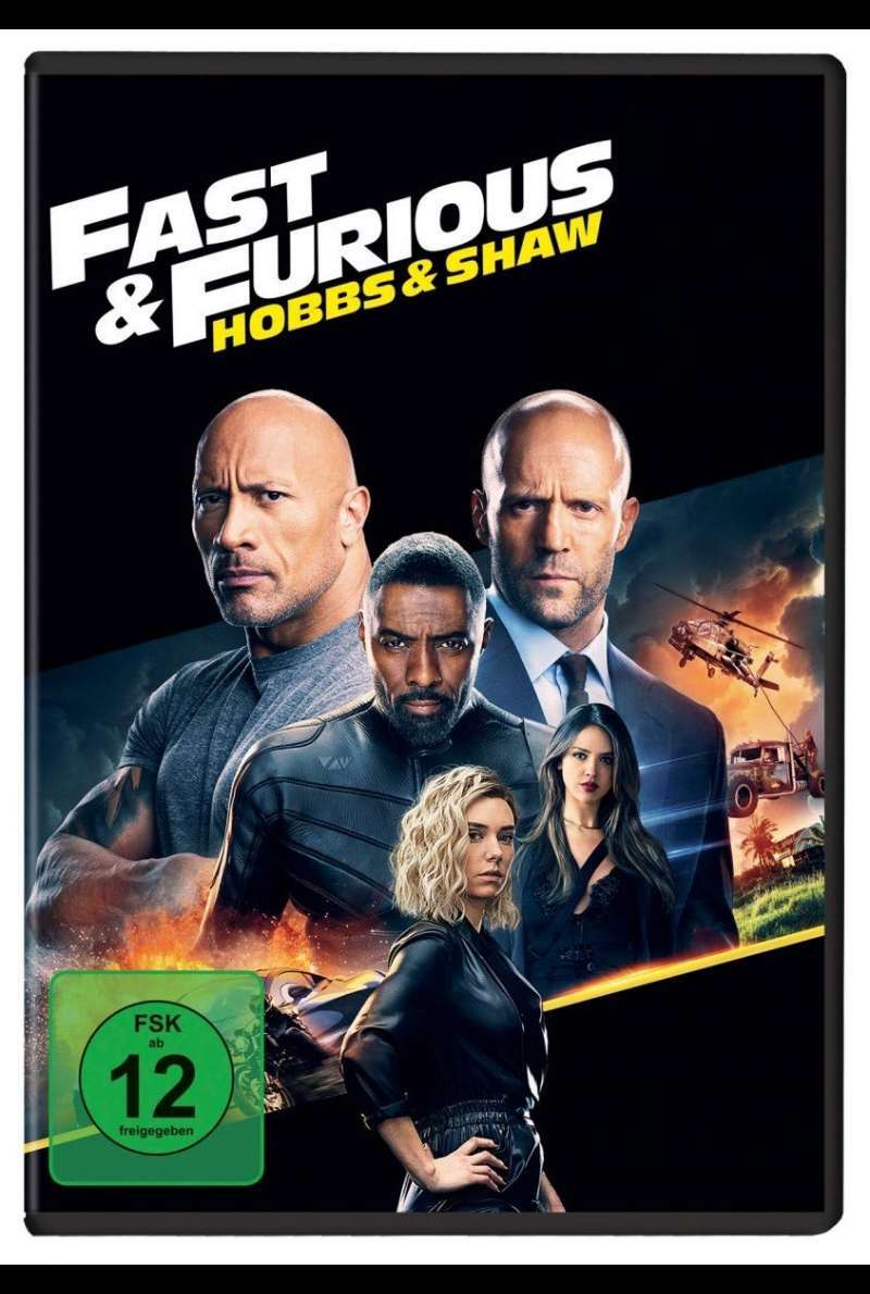 Fast & Furious: Hobbs & Shaw DVD-Cover