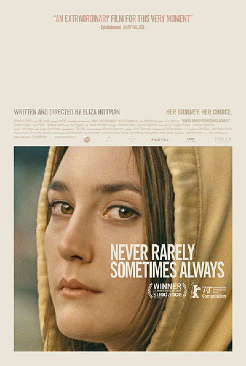 Filmstill zu Never Rarely Sometimes Always (2020) von Eliza Hittman
