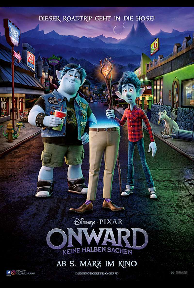Filmplakat zu Onward - Keine halben Sachen (2020)
