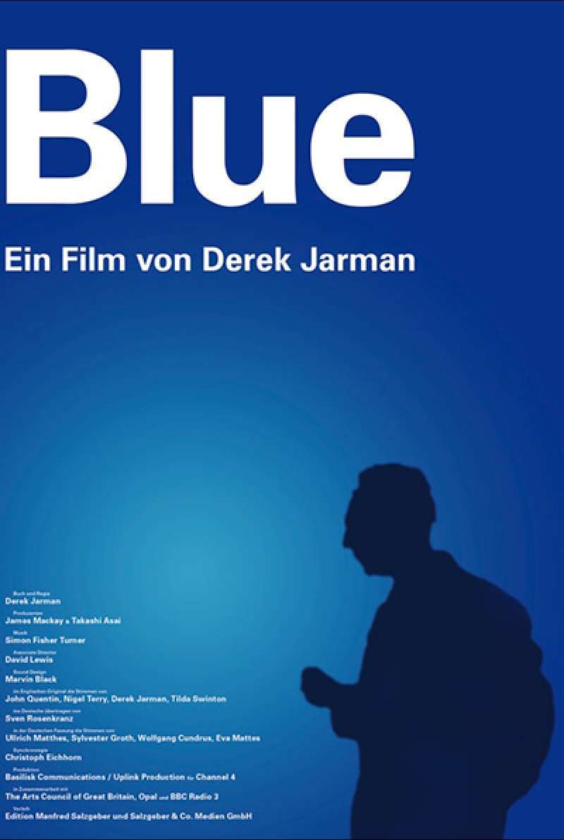Filmstill zu Blue (1993) von Derek Jarman