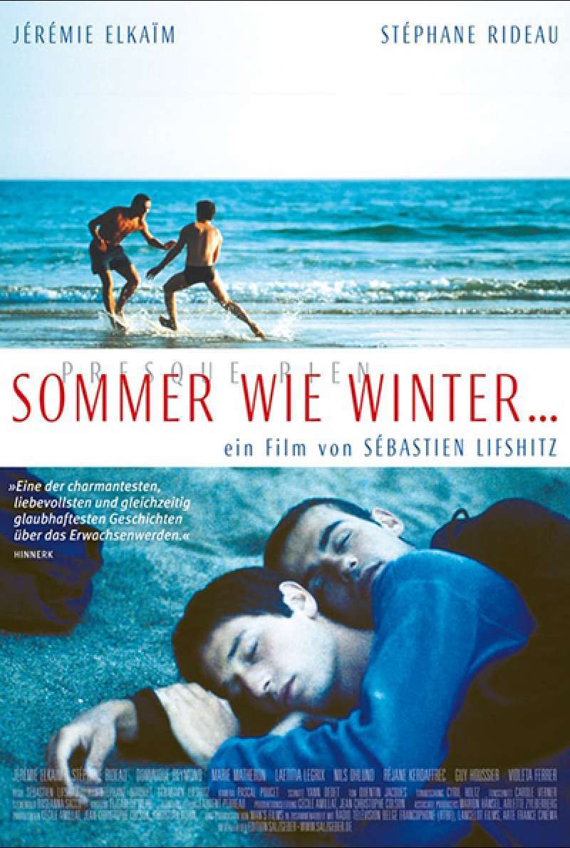 Filmstill zu Sommer wie Winter (2000) von Sébastien Lifshitz