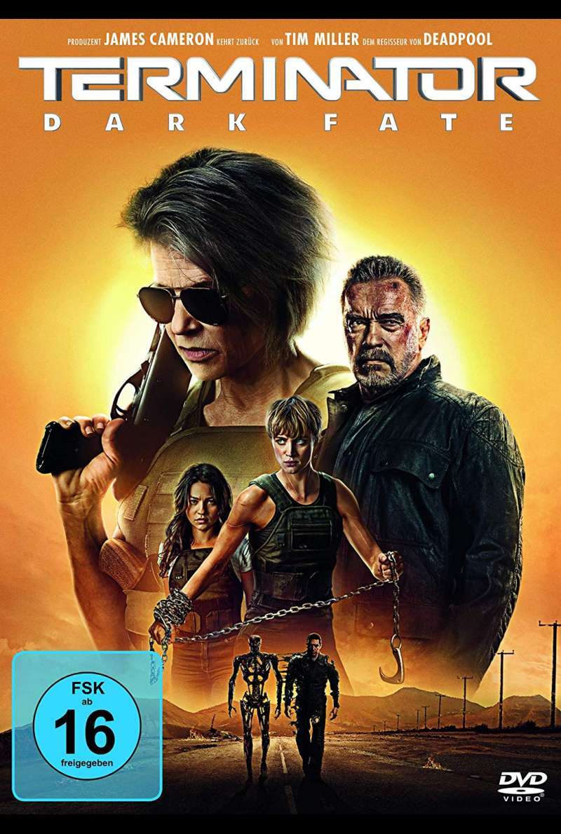 Terminator Dark Fate - DVD Cover