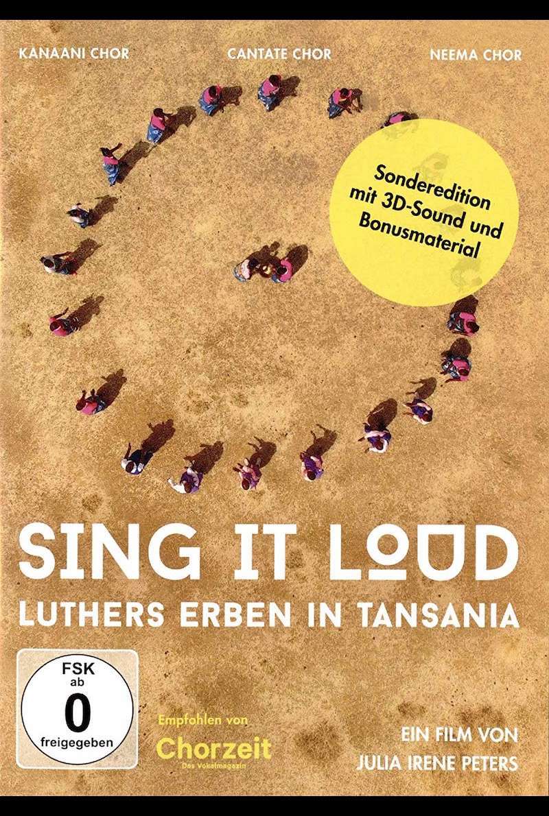 DVD-Cover zu Sing It Loud – Luthers Erben in Tansania (2017)