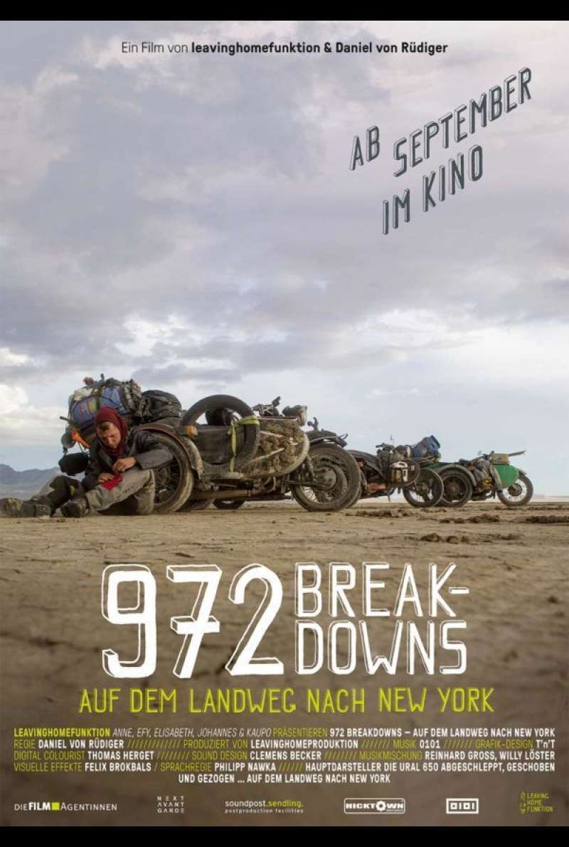 Filmplakat zu 972 Breakdowns - Auf dem Landweg nach New York (2020)