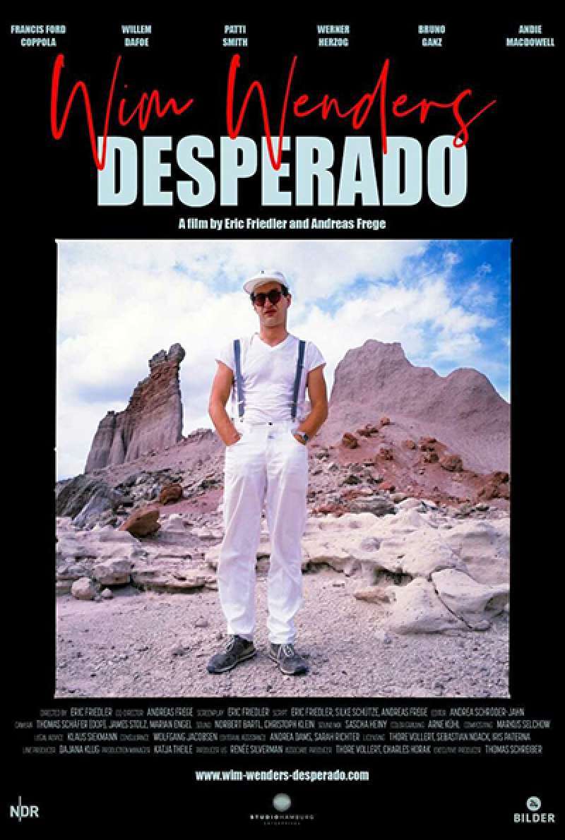 Filmstill zu Wim Wenders, Desperado (2020) von Eric Friedler, Campino
