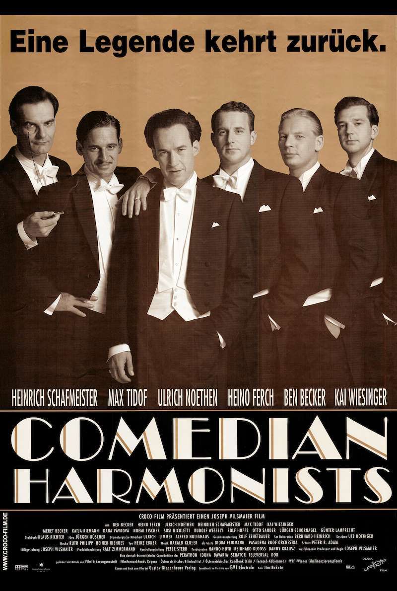 Filmplakat zu Comedian Harmonists (1997)