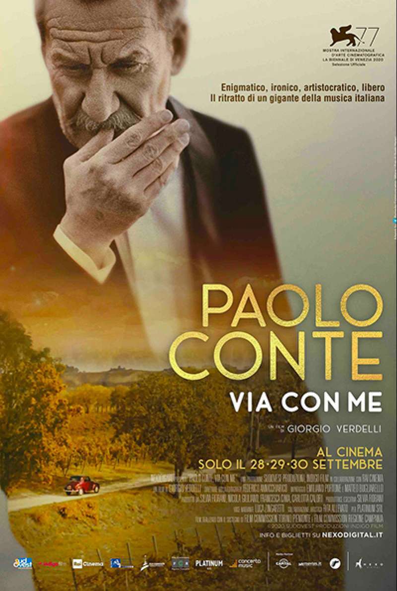 Filmstill zu Paolo Conte, Via con me (2020) von Giorgio Verdelli