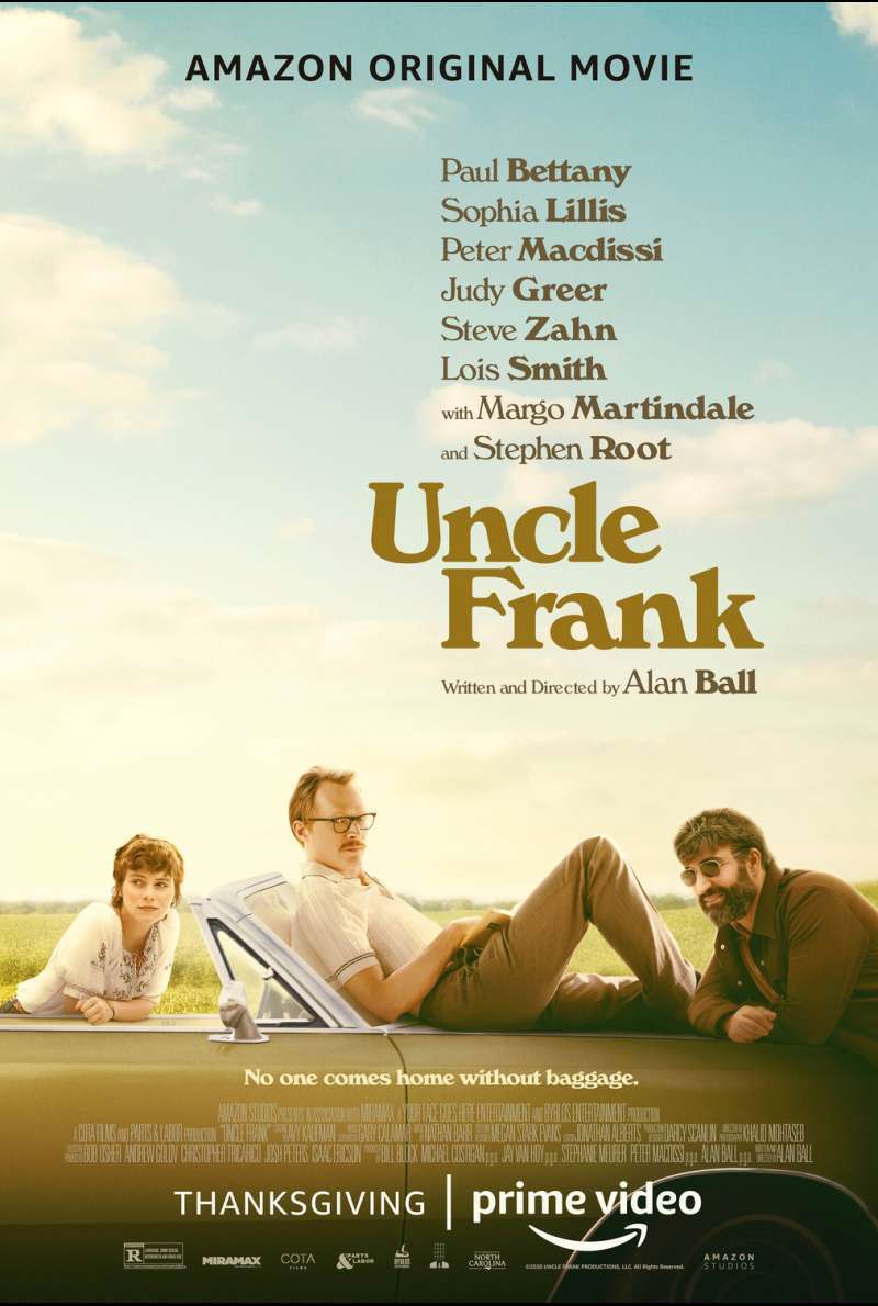 Filmstill zu Uncle Frank (2020) von Alan Ball