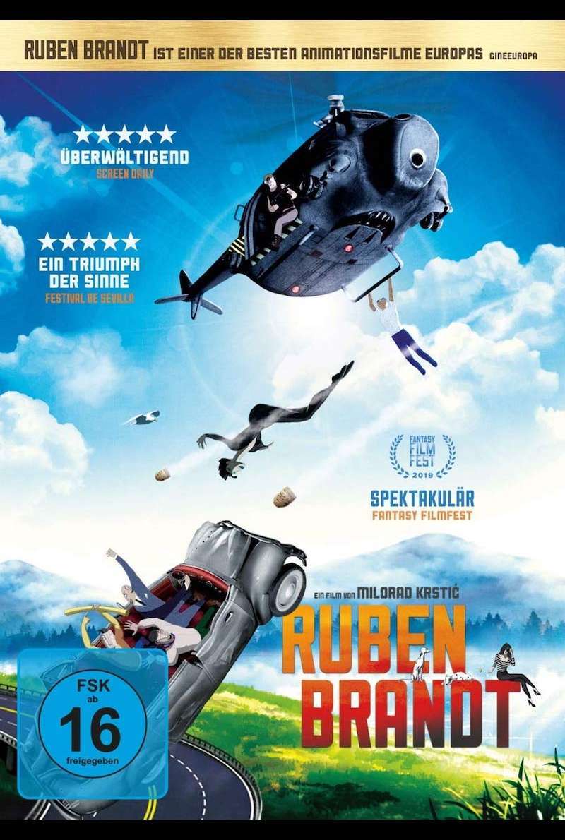 DVD-Cover zu Ruben Brandt (2018)