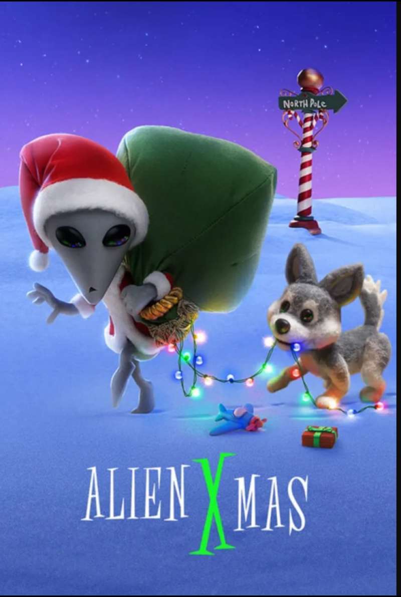 Filmstill zu Alien Xmas (2020) von Stephen Chiodo
