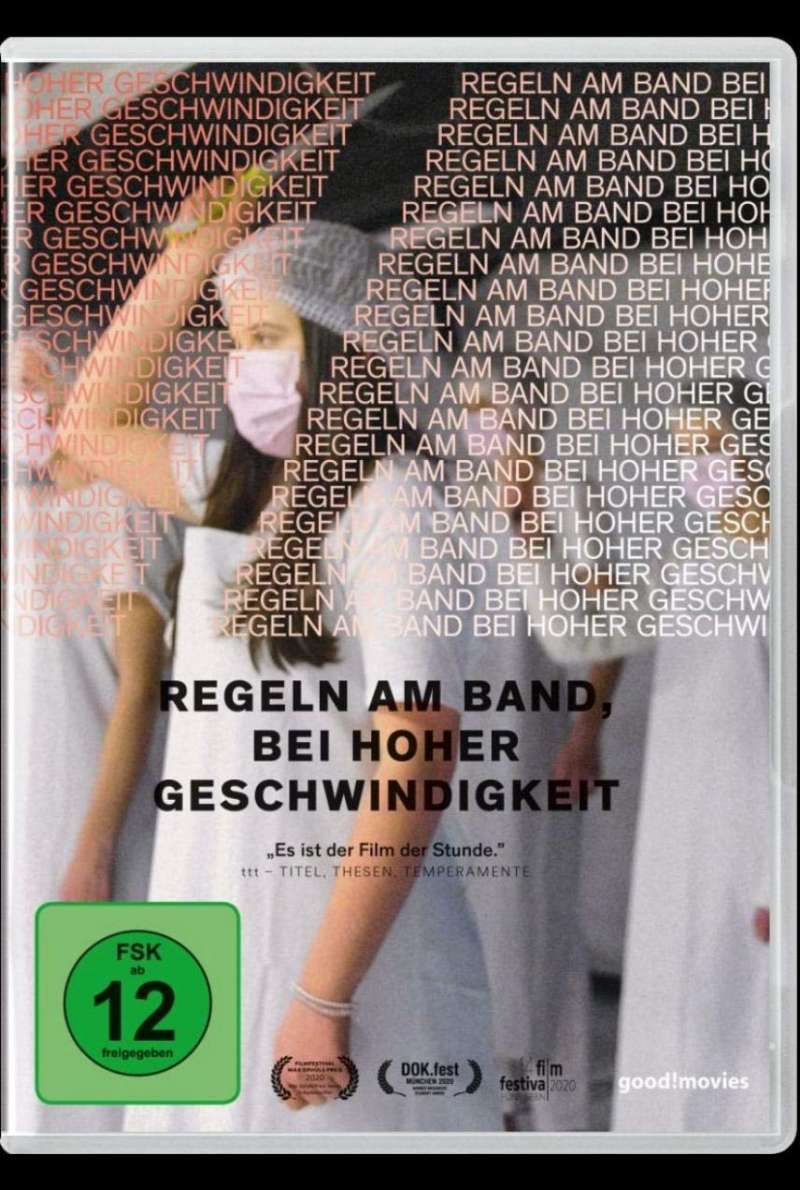 Regeln am Band, bei hoher Geschwindigkeit - DVD-Cover