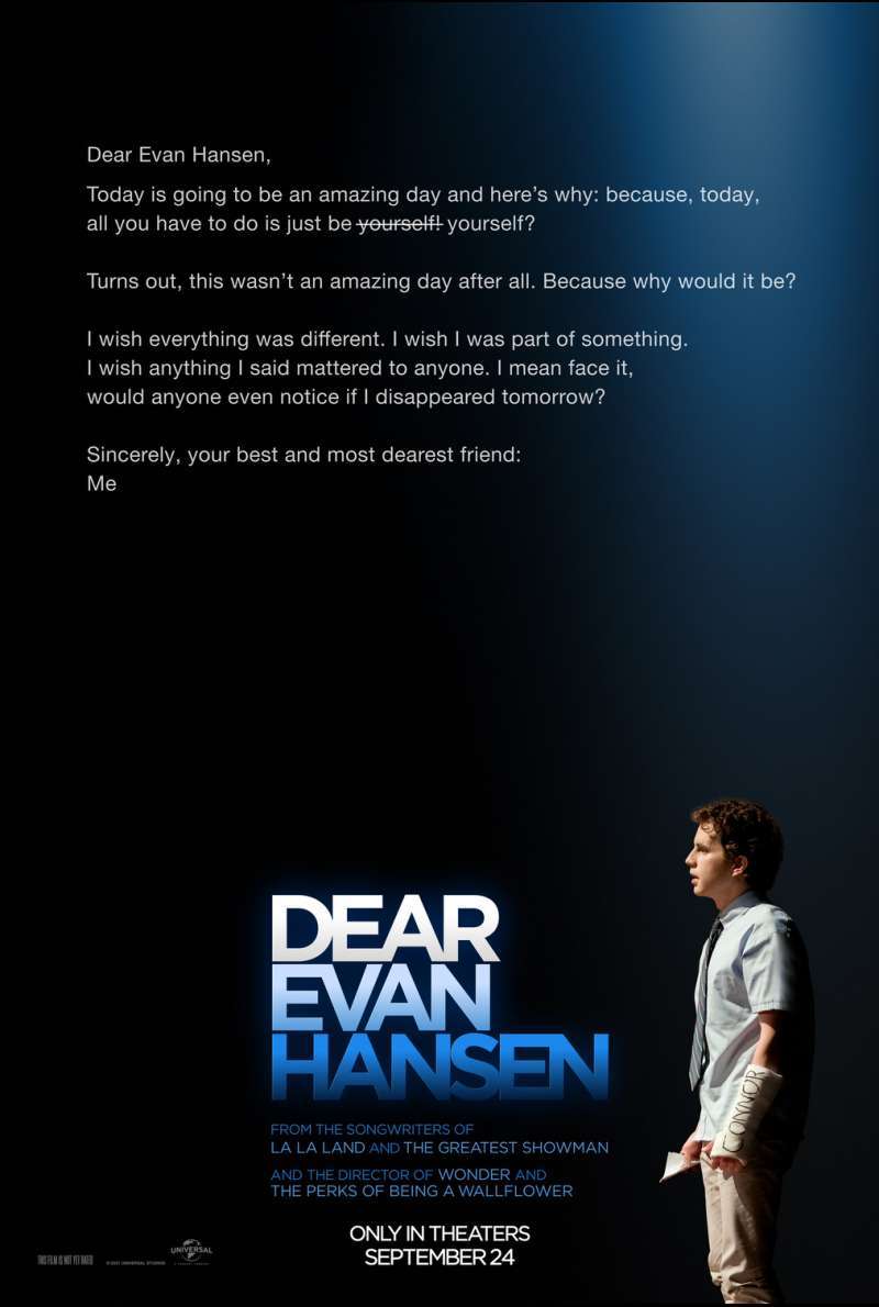 Filmstill zu Dear Evan Hansen (2021) von Stephen Chbosky