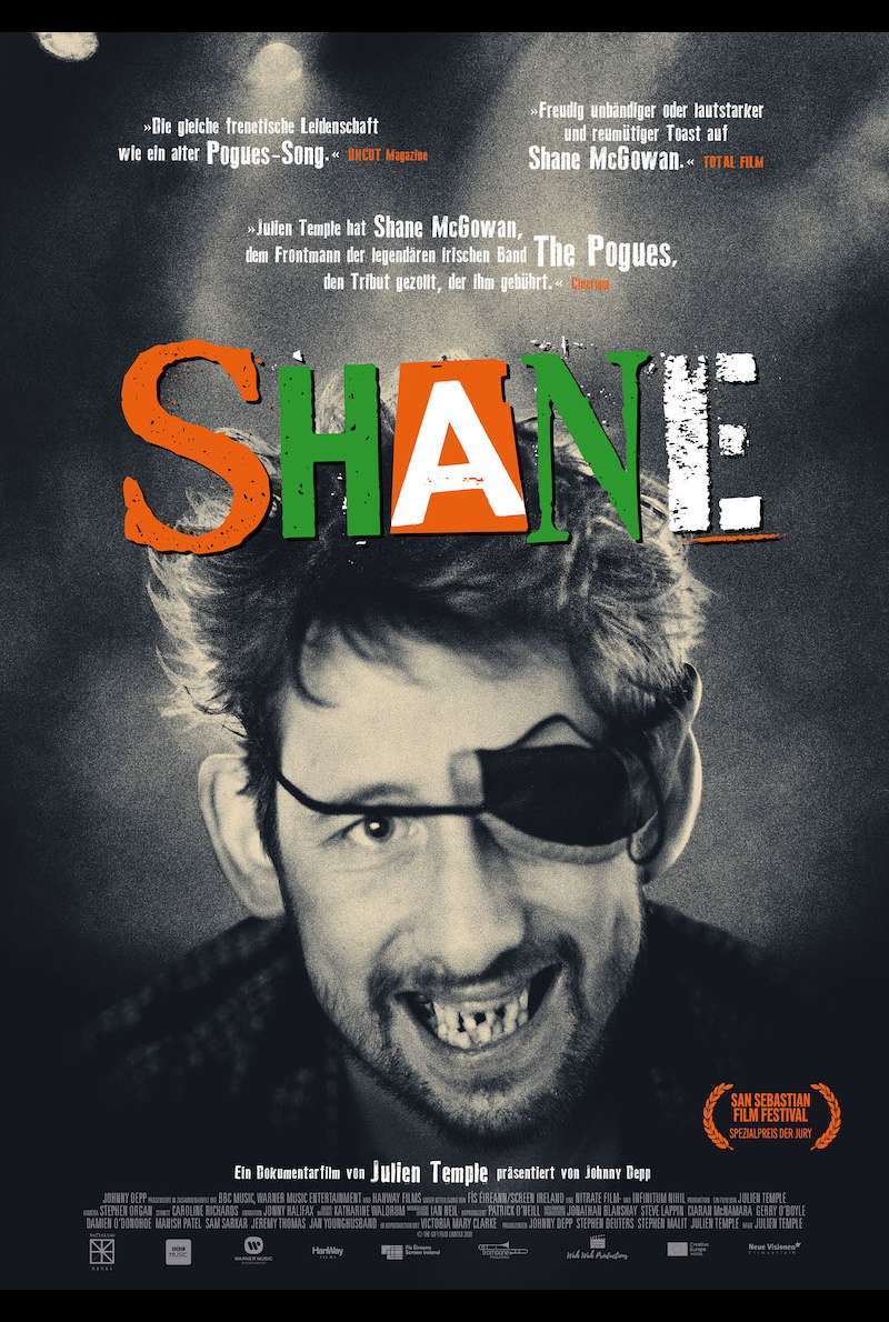 Filmplakat zu Shane (2020) von Julien Temple