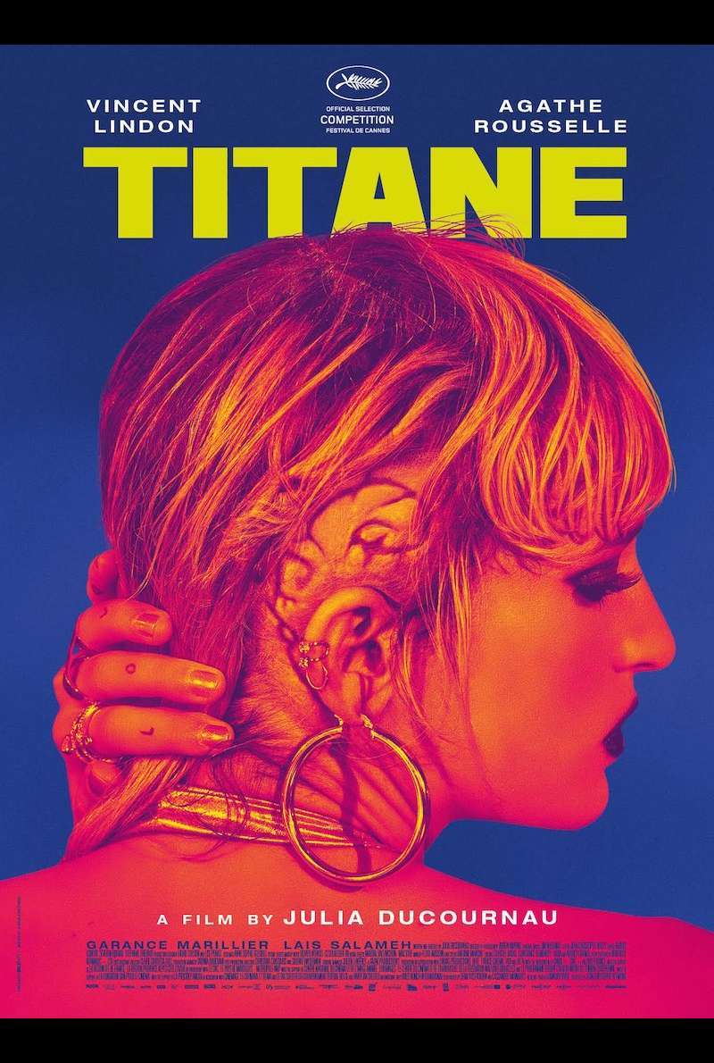 Filmpalakt zu Titane (2021) von Julia Ducournau