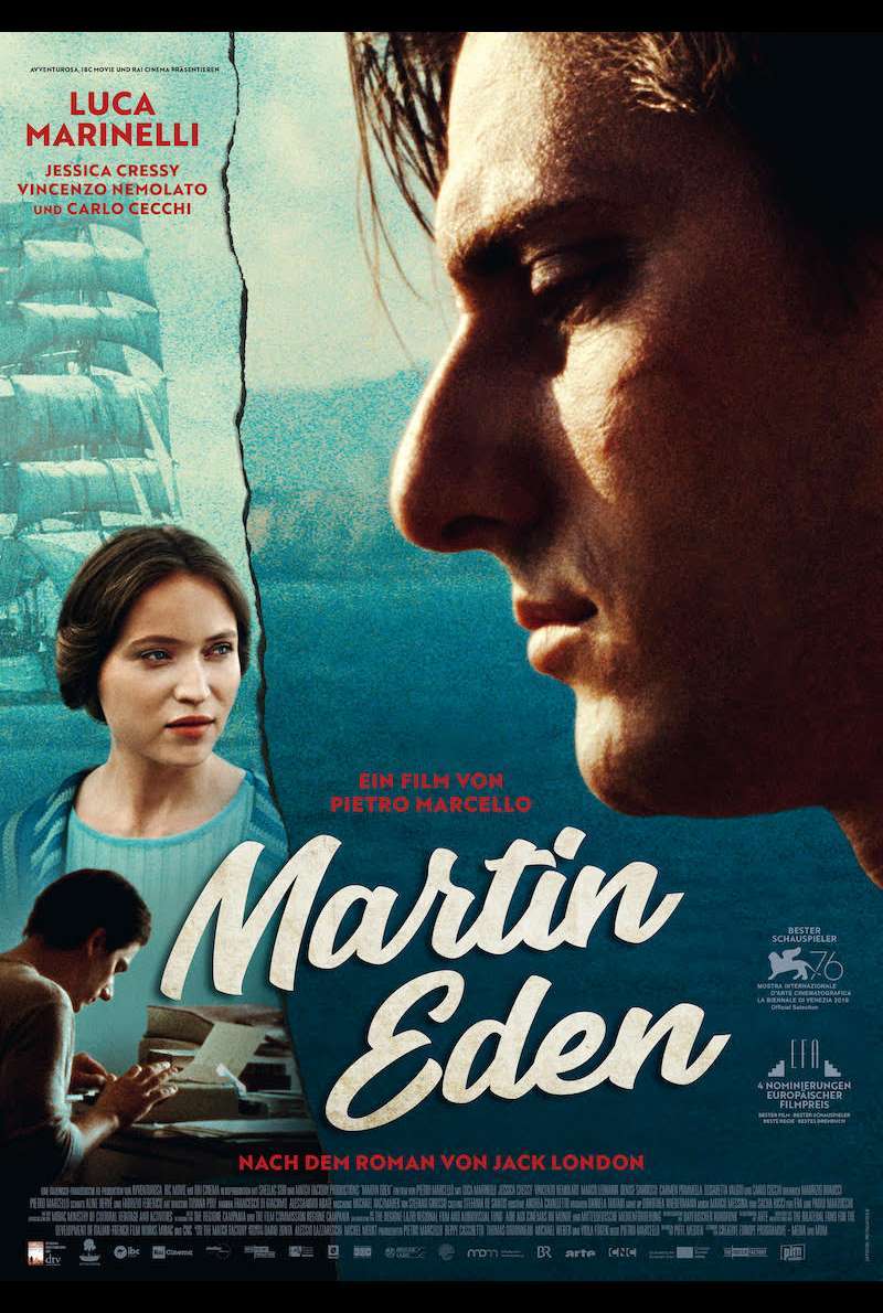 Filmplakat zu Martin Eden (2019)