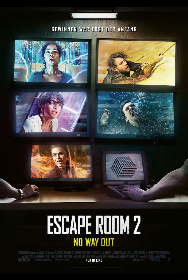 Filmplakat zu Escape Room 2: No Way Out (2021)