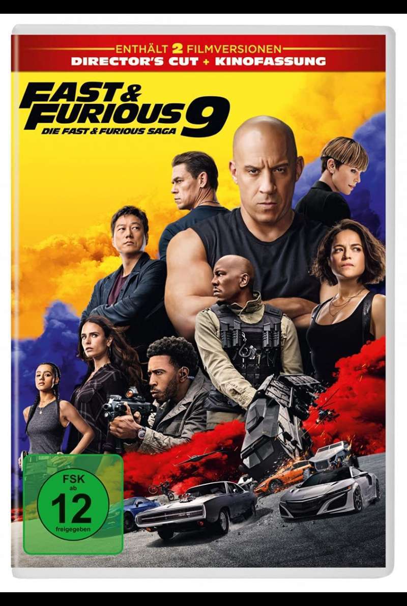 Fast & Furious 9 DVD-Cover