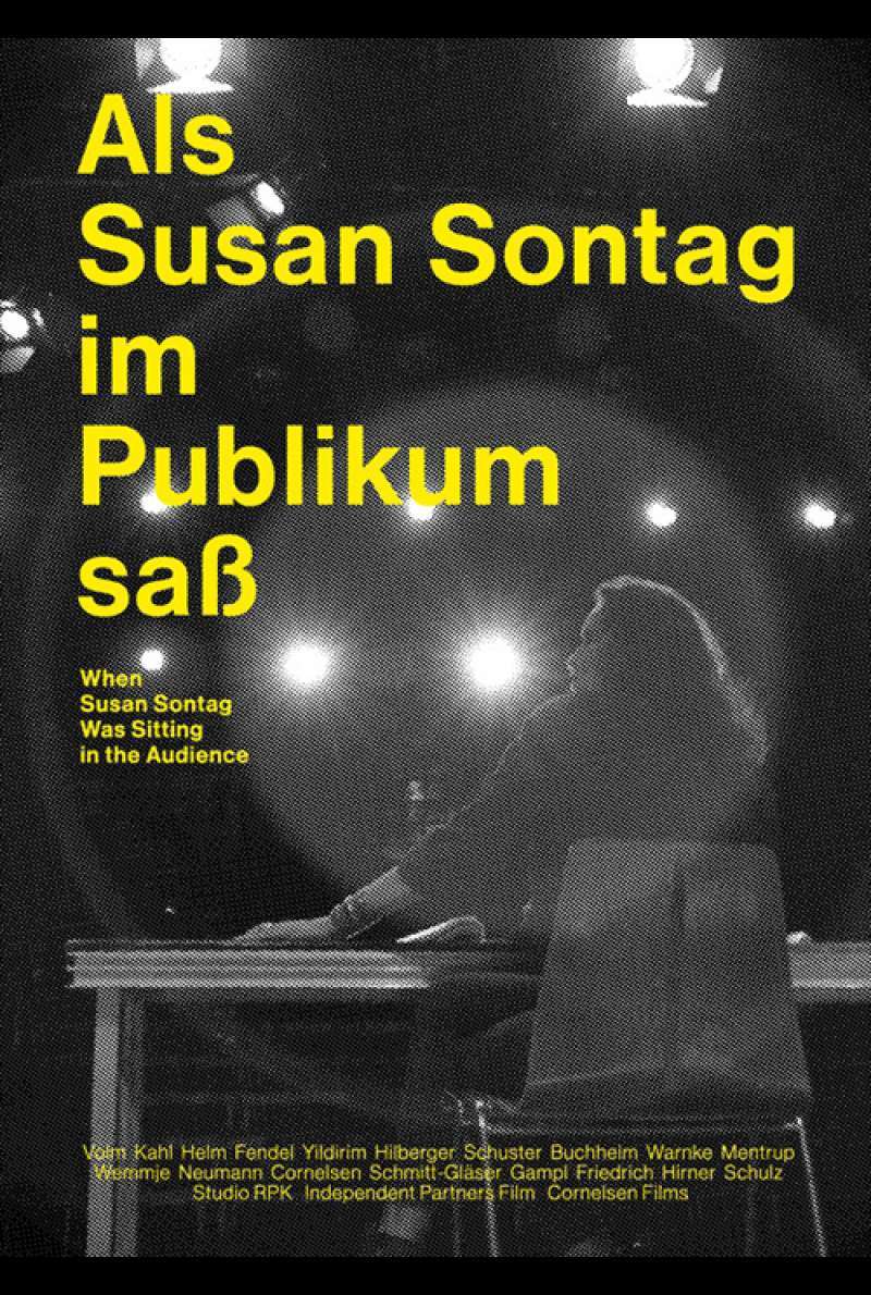 Filmstill zu Als Susan Sontag im Publikum saß (2021) von RP Kahl