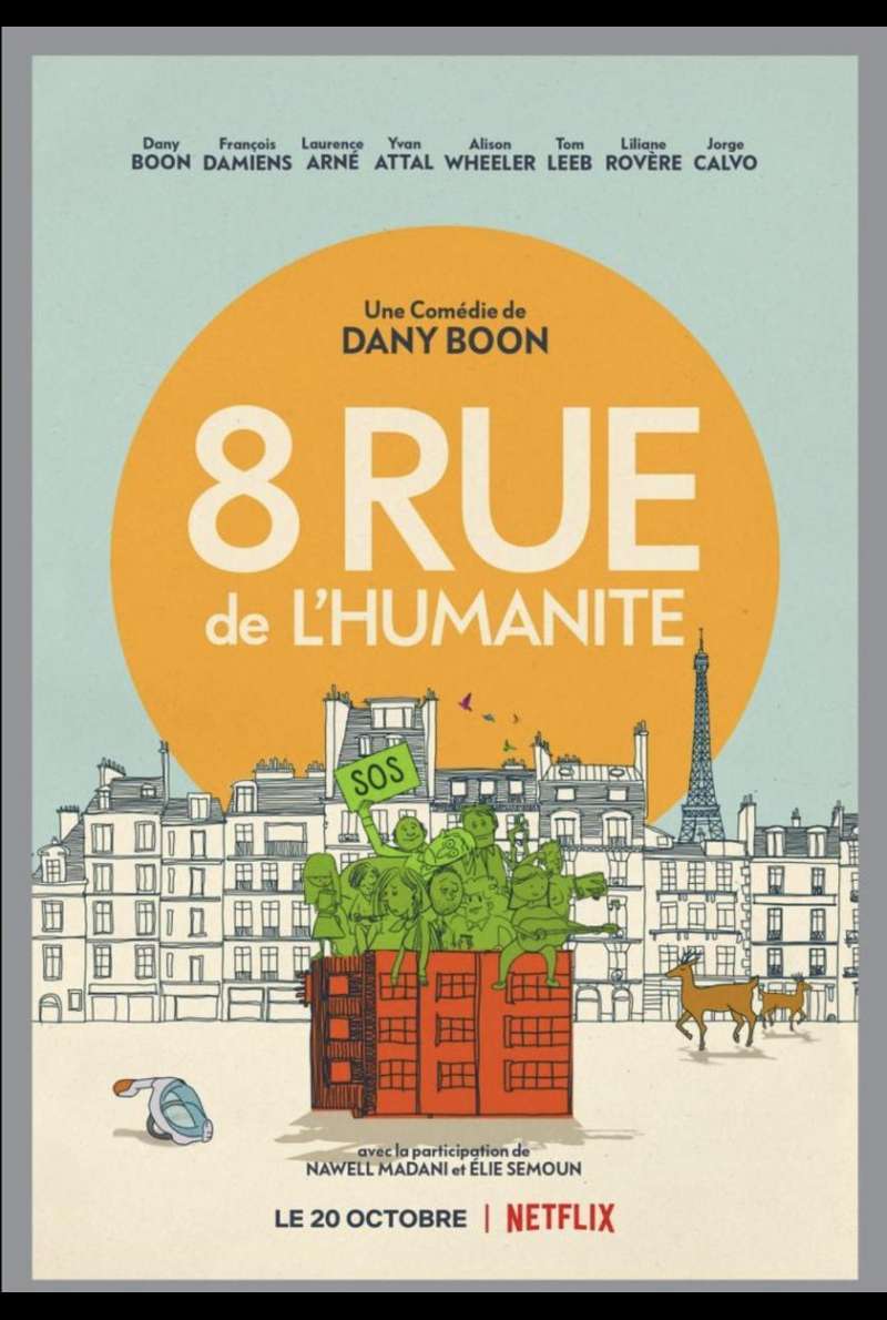 Filmstill zu 8 Rue de l'Humanité (2021) von Dany Boon