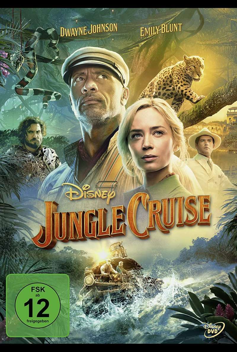 Jungle Cruise DVD Poster