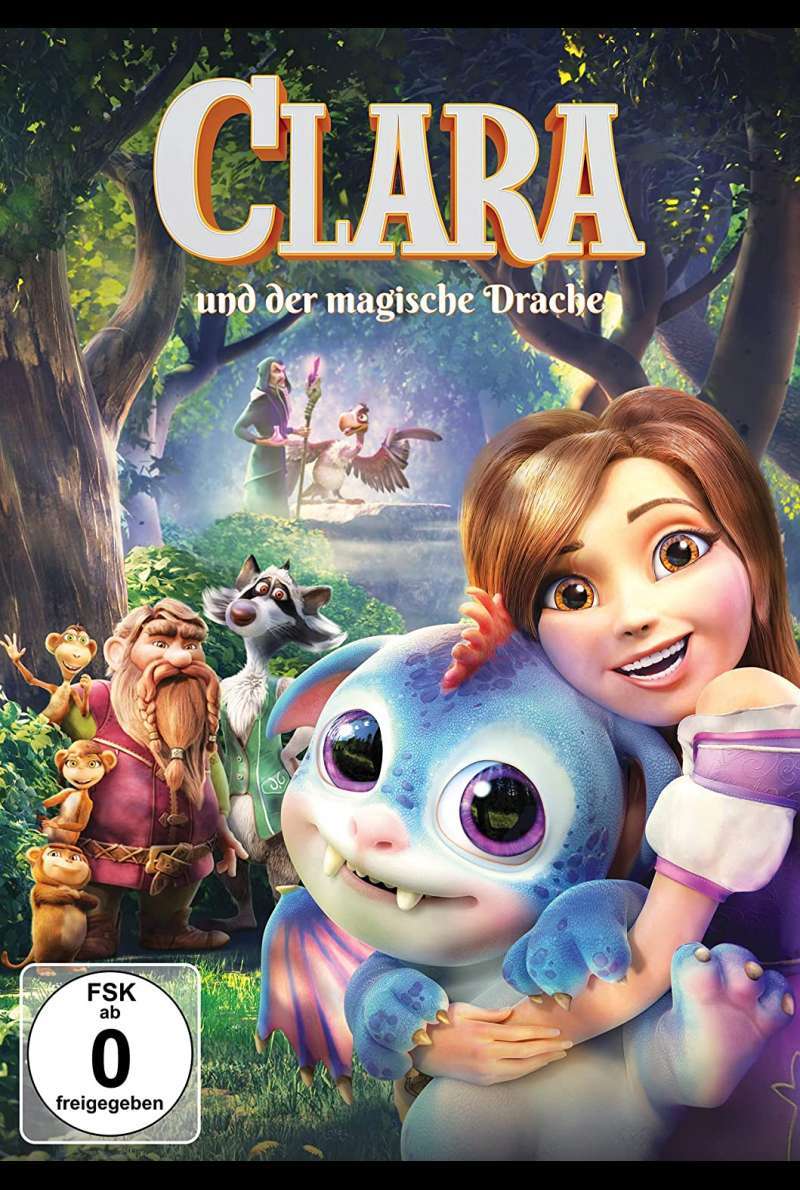Clara und der magische Drache - DVD-Cover