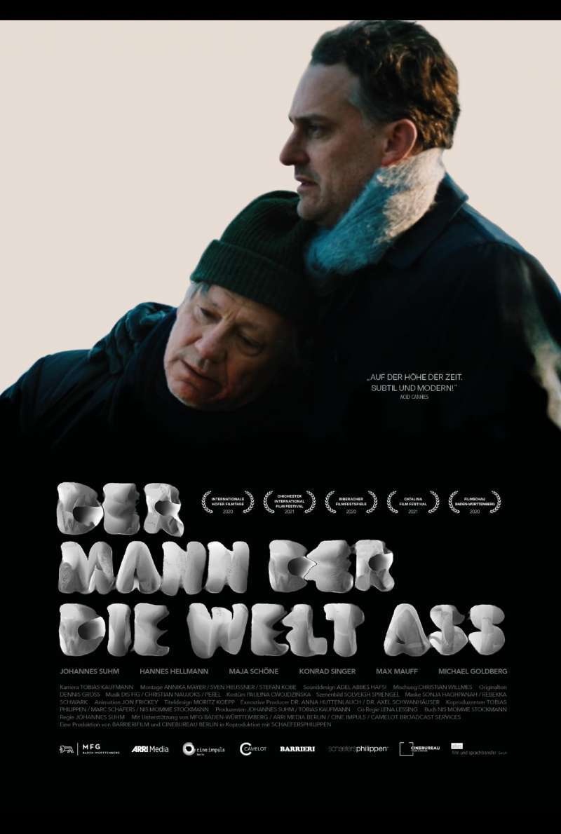 Filmstill zu Der Mann der die Welt ass (2020) von Johannes Suhm 