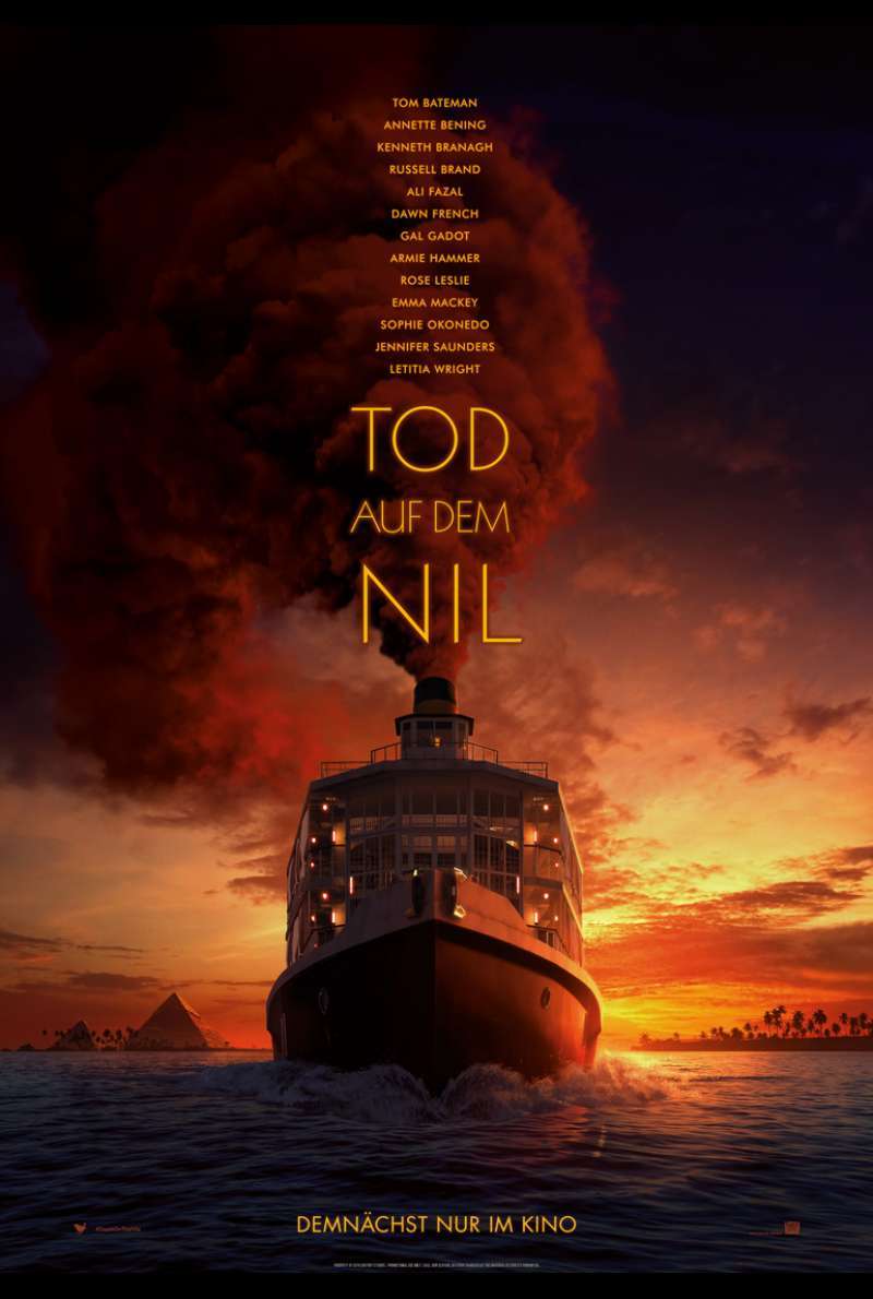 Filmstill zu Tod auf dem Nil (2022) von Kenneth Branagh