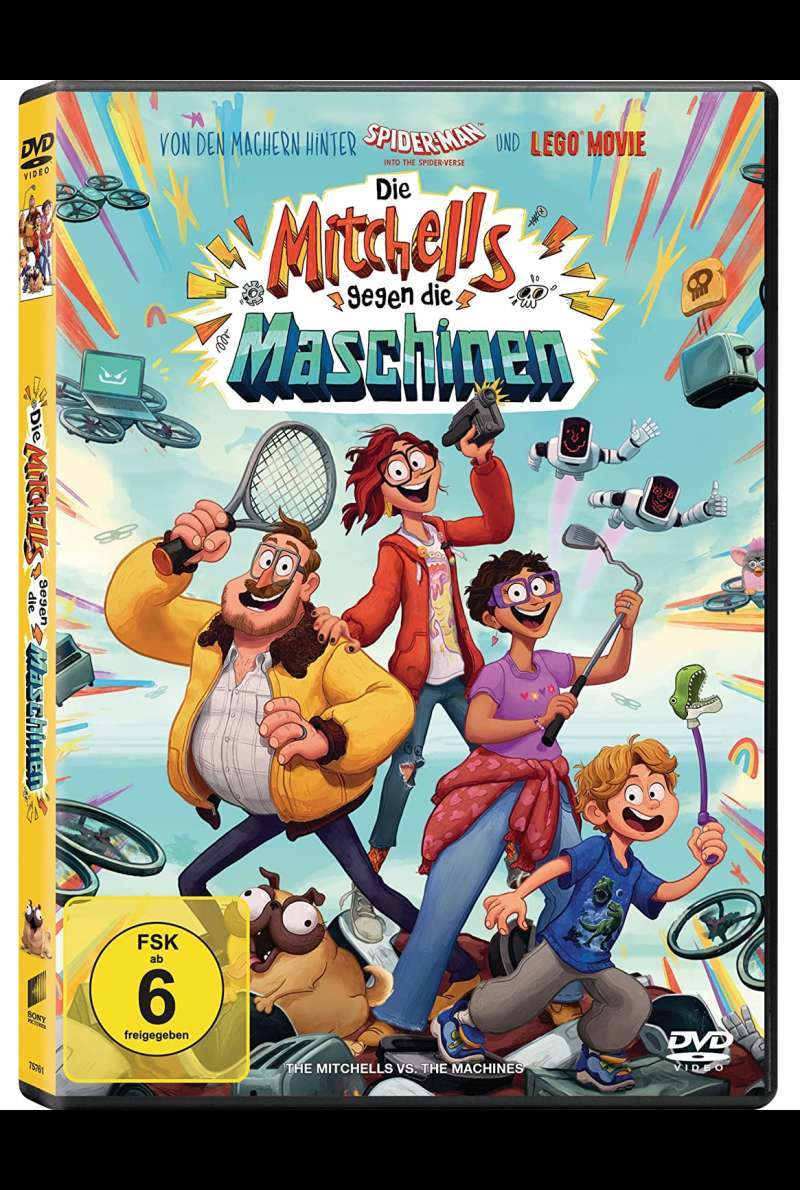 Die Mitchells gegen die Maschinen - DVD-Cover