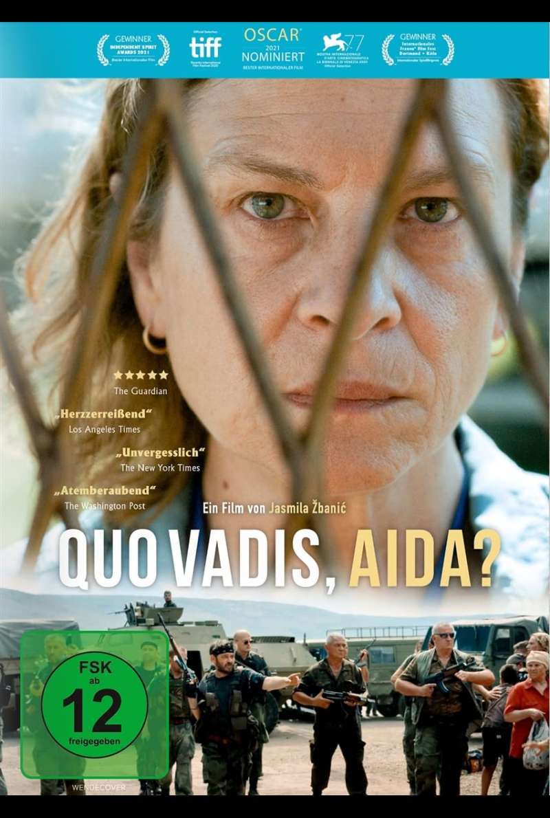 Quo Vadi Aida - DVD-Cover