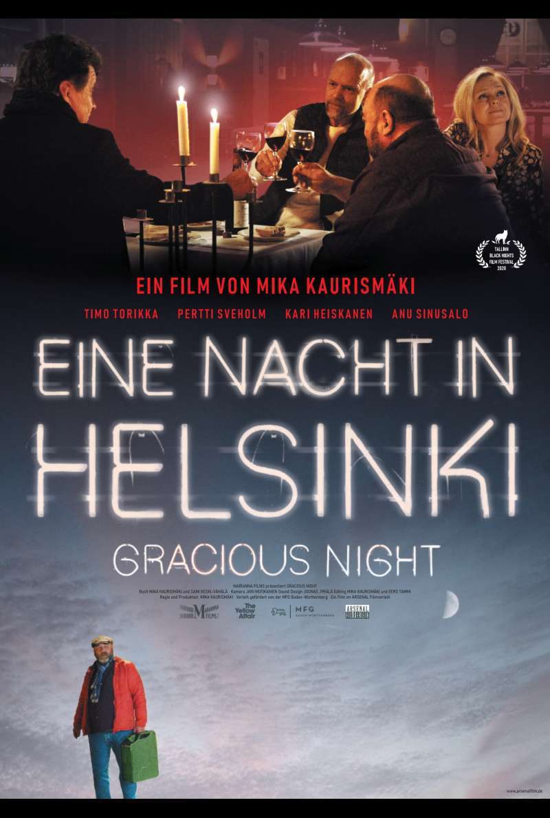 Filmstill zu Eine Nacht in Helsinki (2020) von Mika Kaurismäki