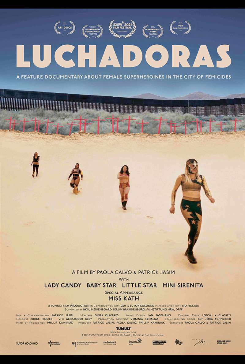 Filmstill zu Luchadoras (2021) von Paola Calvo, Patrick Jasim