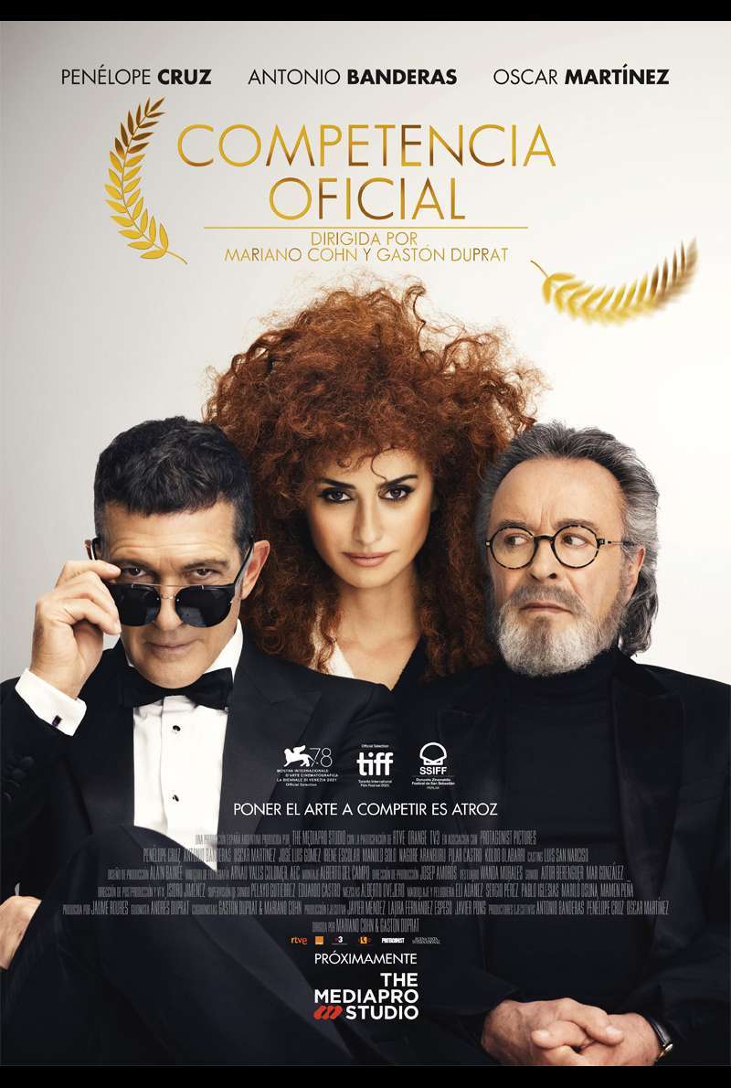 Filmstill zu Official Competition (2021) von Mariano Cohn, Gastón Duprat