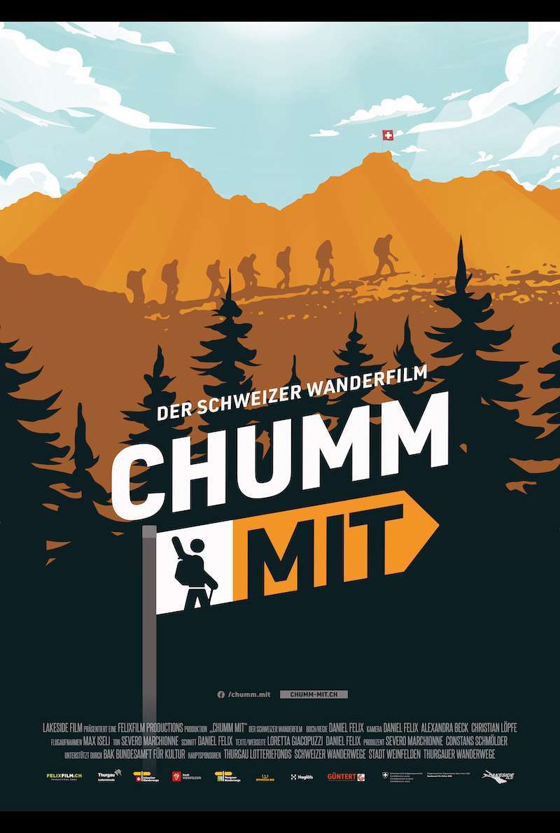 Filmplakat zu Chumm mit - Der Schweizer Wanderfilm (2021)