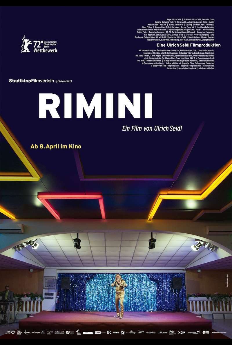 Filmplakat (AT) zu Rimini (2022) von Ulrich Seidl