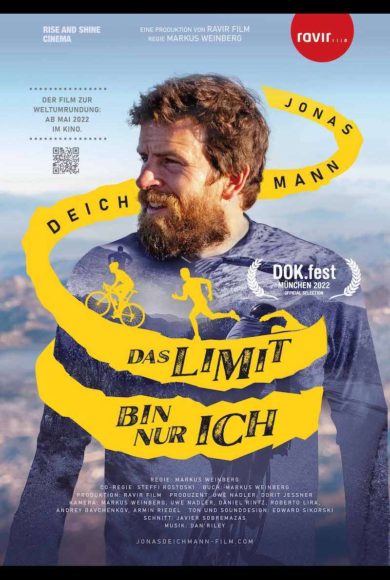 Filmplakat zu Jonas Deichmann - Das Limit bin nur ich (2022)