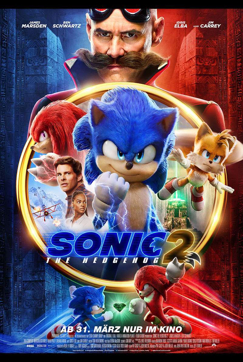 Filmstill zu Sonic The Hedgehog 2 (2022) von Jeff Fowler