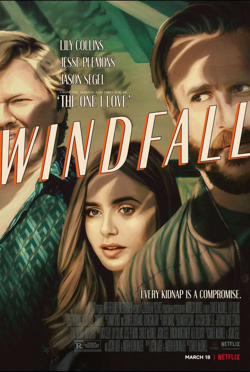 Filmstill zu Windfall (2022) von Charlie McDowell