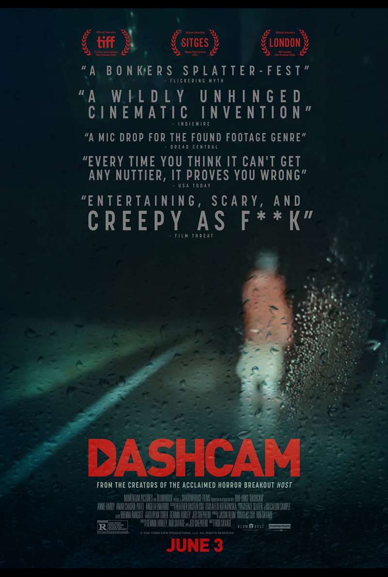 Filmstill zu Dashcam (2021) von Rob Savage