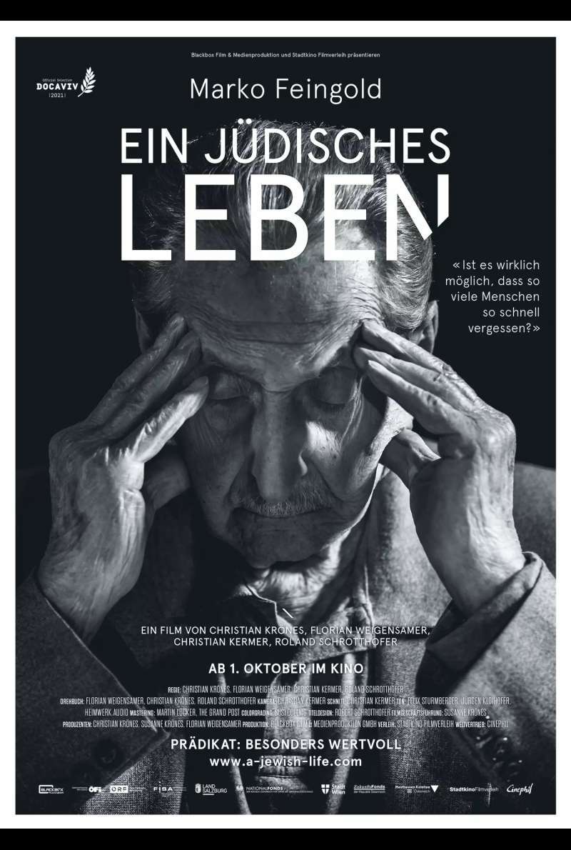 Filmstill zu Marko Feingold – Ein jüdisches Leben (2021) von Christian Kermer, Christian Krönes, Roland Schrotthofer