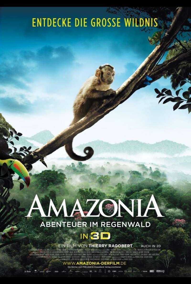 Filmplakat zu Amazonia - Abenteuer im Regenwald (2013)