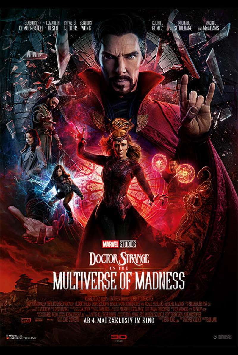 Filmplakat zu Doctor Strange in the Multiverse of Madness (2022)
