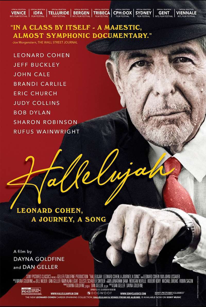 Filmstill zu Hallelujah: Leonard Cohen, A Journey, A Song (2021) von Daniel Geller, Dayna Goldfine