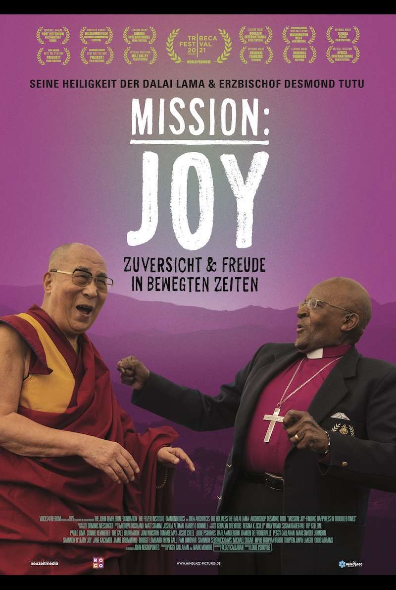 Filmplakat zu Mission: Joy - Zuversicht & Freude in bewegten Zeiten (2021)