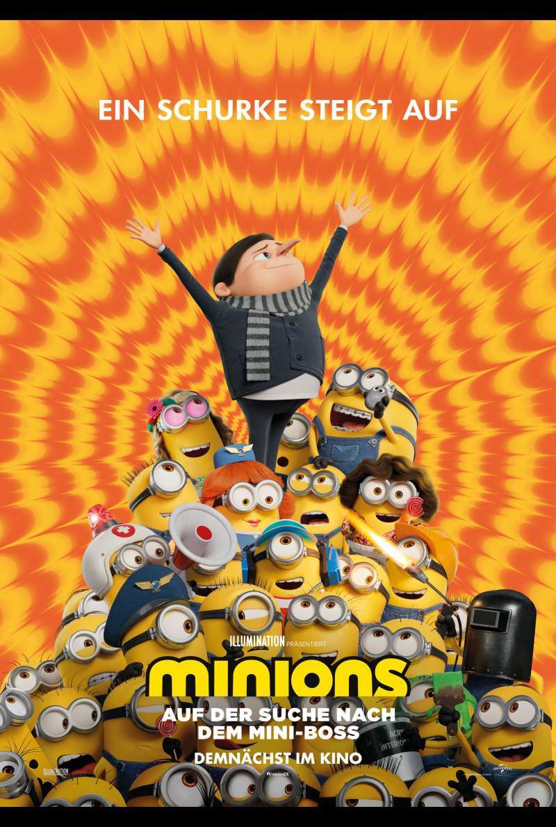Filmplakat zu Minions 2 - Auf der Suche nach dem Mini-Boss (2022)