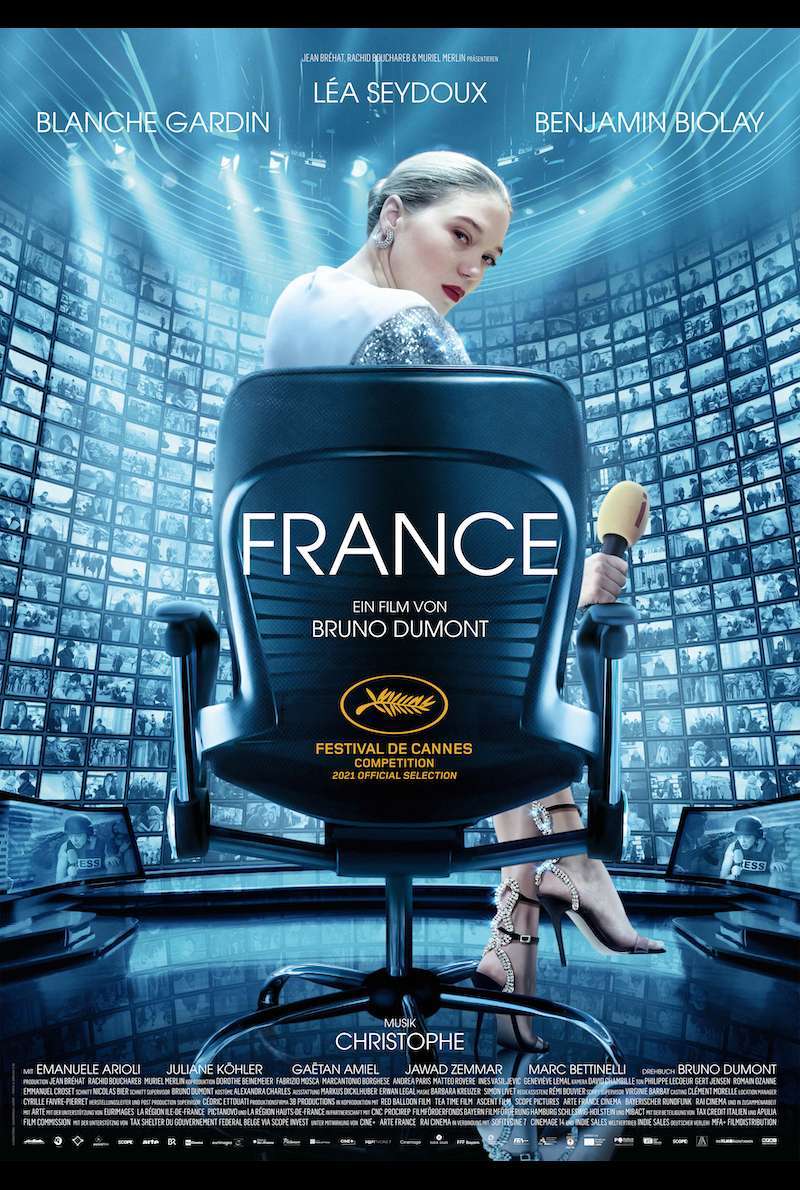 Filmplakat zu France (2021) von Bruno Dumont