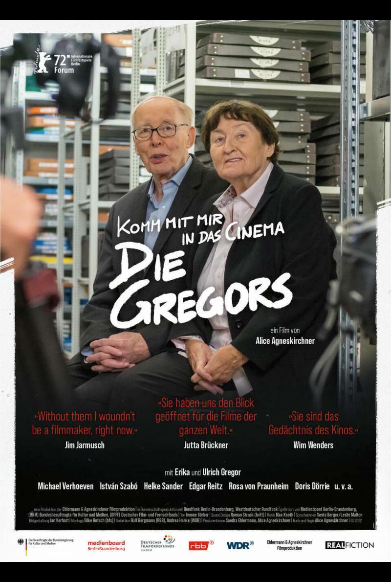 Filmplakat zu Komm mit mir in das Cinema - Die Gregors (2022) - Filmplakat (DE)