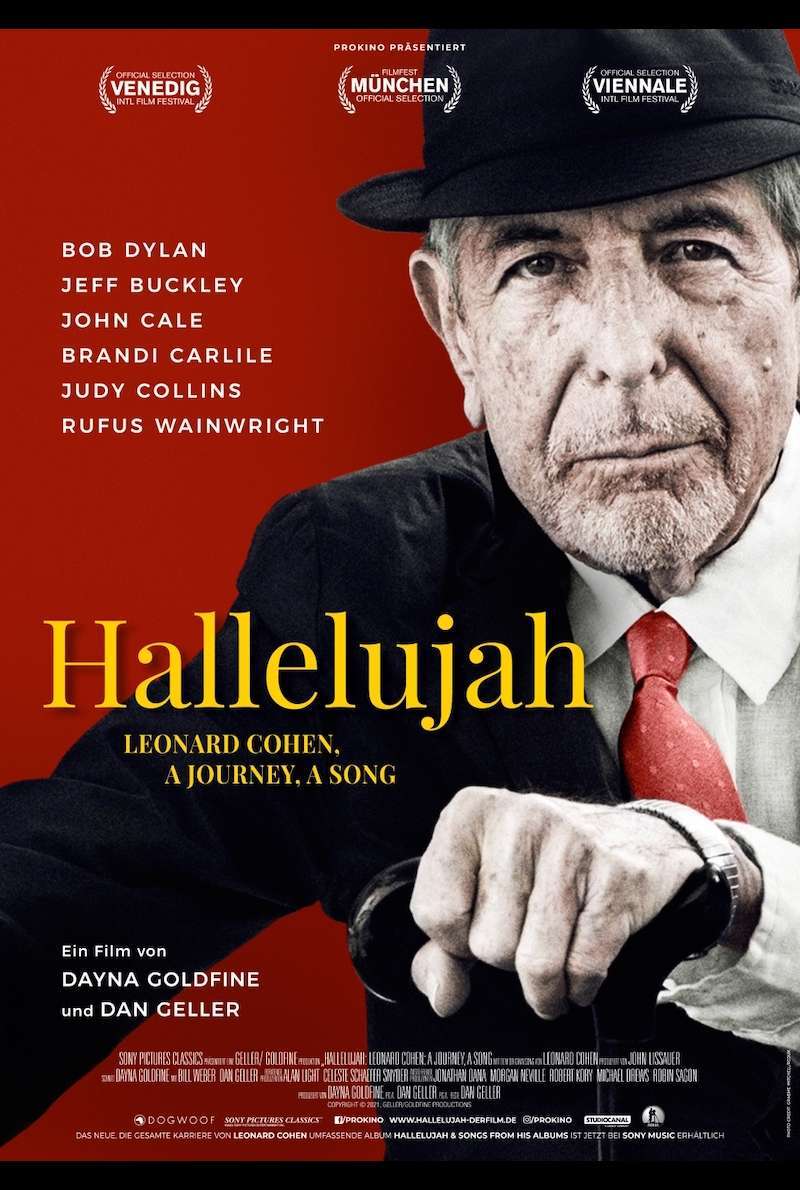 Filmplakat zu Hallelujah: Leonard Cohen, A Journey, A Song (2021)