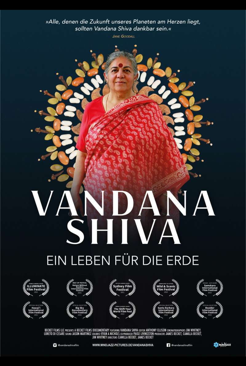 Filmstill zu Vandana Shiva – Ein Leben für die Erde (2021) von Camilla Denton Becket, James Becket