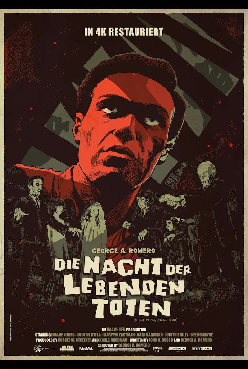 Filmplakat zu Die Nacht der lebenden Toten (1968)